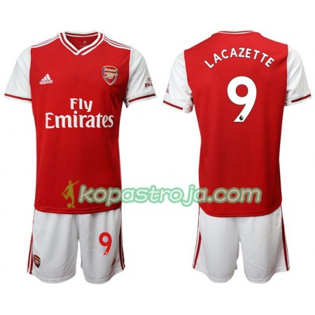 Billiga Fotbollströjor Arsenal Alexandre Lacazette 9 Barn Hemma tröja 2019/20 Kortärmad